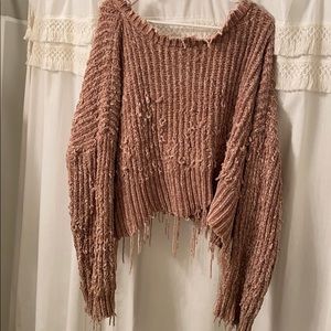 Comfy oversized crop top